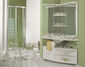 Зеркало дополнительное Aquaton Корнер белый 1A0048D2KR01R Зеркало дополнительное Aquaton Корнер белый 1A0048D2KR01R, 5