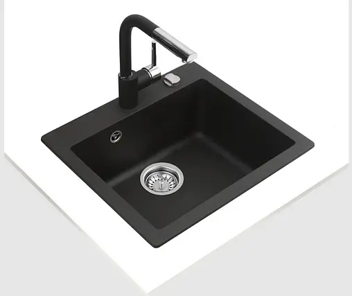 Мойка кухонная Teka Clivo 50 S-TQ черный металлик 40148010