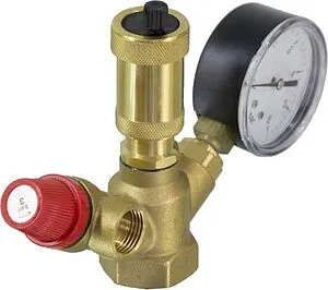 Группа безопасности котла до 50 кВт 1&quot; 1.5 бар TIM JH1024-1.5, 1