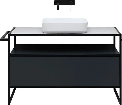 Тумба под умывальник напольная Allen Brau Priority 120 антрацит 1.31004.AM
