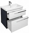 Тумба-умывальник Aquanet Фостер 70 белый/эвкалипт мистери 00202064+00187813