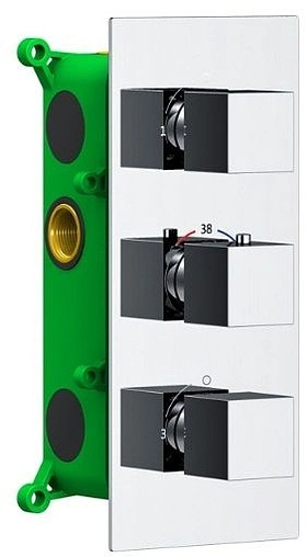 Душевая система с термостатом для ванны Timo Petruma хром SX-5079/00SM