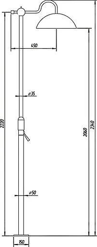 Душевая система без смесителя Migliore Oxford золото/белый ML.OXF-6371.Do Душевая система без смесителя Migliore Oxford золото/белый ML.OXF-6371.Do