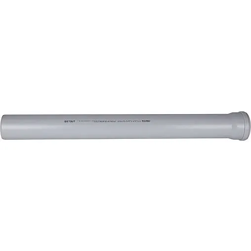 Труба канализационная внутренняя бесшумная D=110мм L=1000мм Stout SKB-0002-110100