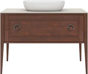 Тумба-умывальник напольная Kerama Marazzi Plaza Classic Neo 120 1+1 орех PL.CN.120.1+1\\NUT.M+ Тумба-умывальник напольная Kerama Marazzi Plaza Classic Neo 120 1+1 орех PL.CN.120.1+1\\NUT.M+, 1