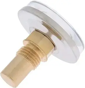 Термометр биметаллический TIM 40мм 80°С гильза 20мм ¼&quot; Y-40T-80, 3