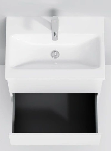 Тумба-умывальник подвесная Am.Pm Gem 60 белый M90FHX06022WG+M90WCC0602WG Тумба-умывальник подвесная Am.Pm Gem 60 белый M90FHX06022WG+M90WCC0602WG