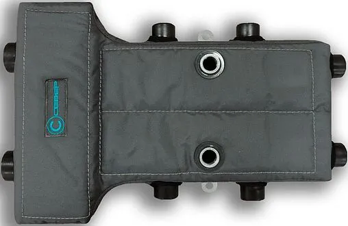 Распределительный коллектор 3 контура с гидрострелкой 1¼&quot;н x 1&quot;н Север-М3(Aisi) 1915004