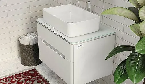 Тумба под умывальник подвесная Jorno Bosko 75 белый Bos.01.75/P/W Тумба под умывальник подвесная Jorno Bosko 75 белый Bos.01.75/P/W