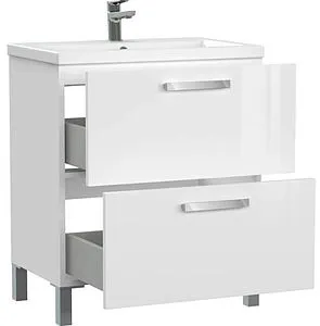 Тумба-умывальник Cersanit Melar 70 белый 64129+ Тумба-умывальник Cersanit Melar 70 белый 64129+, 4