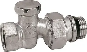 Комплект вентилей терморегулирующих прямых ½" в/н Gekon GK 76407400 12 Комплект вентилей терморегулирующих прямых ½" в/н Gekon GK 76407400 12, 5