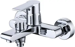 Смеситель для ванны SMARTsant Адамант хром SM303503AA Смеситель для ванны SMARTsant Адамант хром SM303503AA, 1