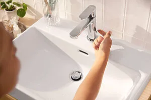 Смеситель для раковины Hansgrohe Rebris S 110 хром 72517000 Смеситель для раковины Hansgrohe Rebris S 110 хром 72517000, 4