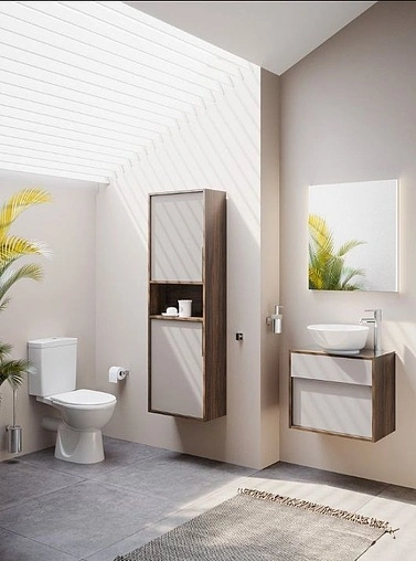 Унитаз-компакт Norm Nord белый 9845B099-7201