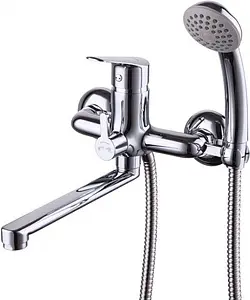 Смеситель для ванны с длинным изливом Lemark Partner хром LM6513C Смеситель для ванны с длинным изливом Lemark Partner хром LM6513C, 1