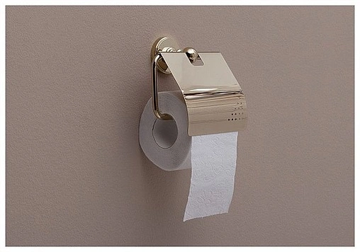 Держатель туалетной бумаги Aquanet золото 4686