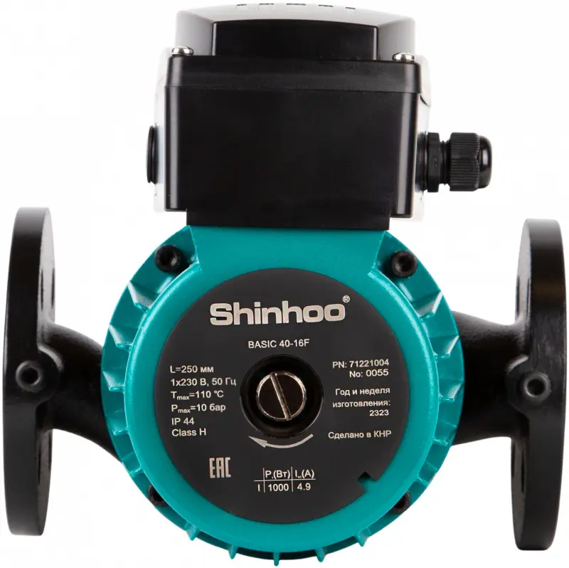 Насос циркуляционный Shinhoo BASIC 40-12F 71221003 Насос циркуляционный Shinhoo BASIC 40-12F 71221003, 1
