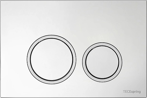 Инсталляция для подвесного унитаза Set 4 в 1 TECEspring R K955101 с кнопкой хром глянцевый