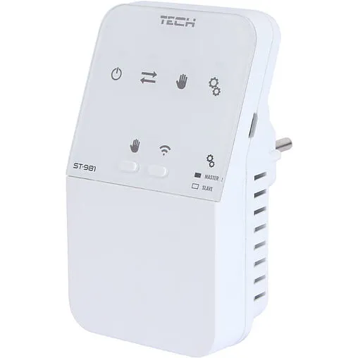 Беспроводной электрический исполнительный модуль 230В 10А TECH ST-MW-1-230V белый WG.05.0128