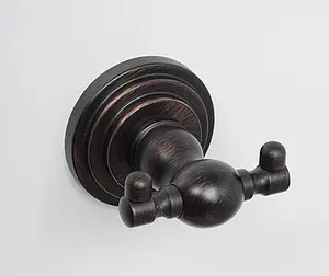 Крючок двойной Wasserkraft Isar тёмная бронза 7323 Крючок двойной Wasserkraft Isar тёмная бронза 7323, 2