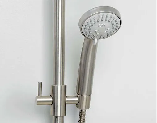 Душевая система без смесителя Wasserkraft хром матовый A038