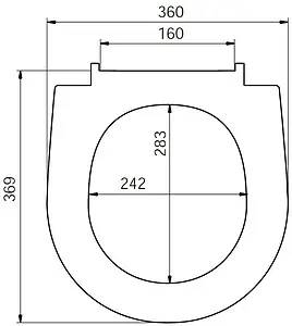 Крышка-сиденье для унитаза с микролифтом IDDIS DP Seat Cover 001 белый 001DPSEi31, 2