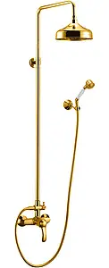 Душевая система со смесителем для душа Cezares Lira золото/белый LIRA-CD-03 Душевая система со смесителем для душа Cezares Lira золото/белый LIRA-CD-03, 1