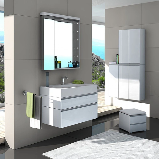 Шкаф Aquaton Ричмонд 30 L белый 1A145503RD01L