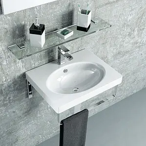 Раковина Sanita Luxe Next 60 белый NXT60SLWB01KR Раковина Sanita Luxe Next 60 белый NXT60SLWB01KR, 5