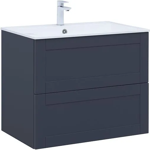 Тумба под умывальник подвесная Aquanet Терра 80 маренго 00313245