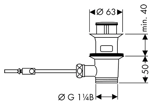 Смеситель для раковины Hansgrohe Metris Classic 110 хром 31073000