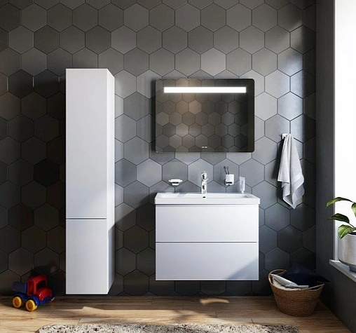 Тумба под умывальник подвесная Am.Pm Gem 75 белый M90FHX07522WG