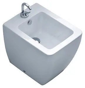 Биде напольное Kerasan Ego белый 322001, 1