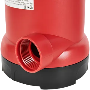 Насос дренажный Q=8м³/ч H=5м Rommer OPTIMA RDP-0001-000400 Насос дренажный Q=8м³/ч H=5м Rommer OPTIMA RDP-0001-000400, 3