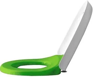 Крышка-сиденье для унитаза с микролифтом Laufen Florakids белый/зеленый 8.9103.1.072.000.1 Крышка-сиденье для унитаза с микролифтом Laufen Florakids белый/зеленый 8.9103.1.072.000.1, 1