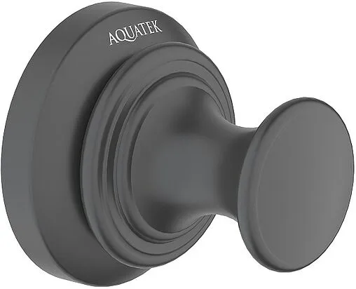 Крючок Aquatek Классик чёрный матовый AQ4501MB