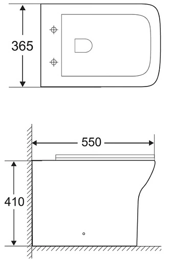 Унитаз приставной безободковый BelBagno Romano белый BB248CBR Унитаз приставной безободковый BelBagno Romano белый BB248CBR