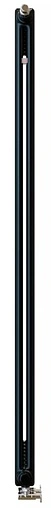 Радиатор стальной трубчатый Zehnder Charleston Completto 2180/10 V001½&quot; Ral 9217 Traffic Black (matt)