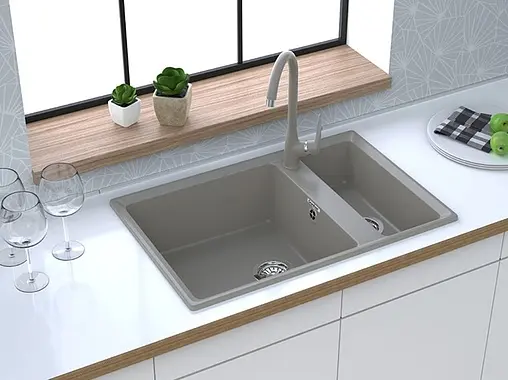 Мойка кухонная GranFest Level LV-760K черный