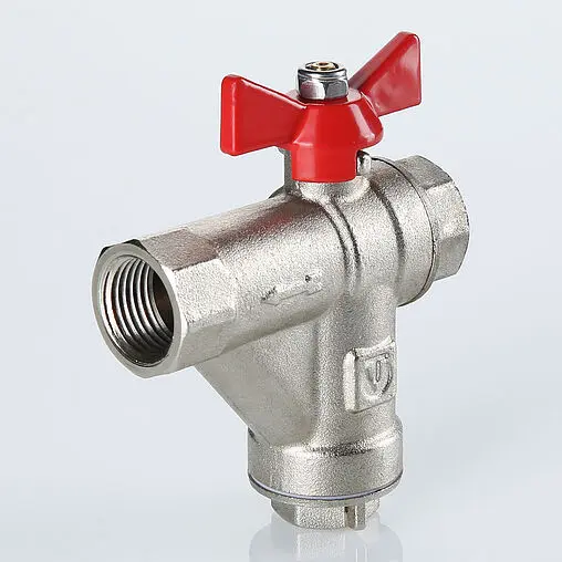 Кран шаровый с фильтром ½&quot;в x ½&quot;в Valtec VT.294.N.04