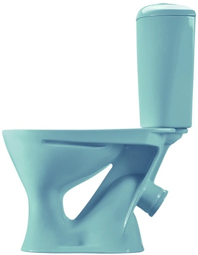 Унитаз-компакт Santeri Версия голубой 1.P401.5.S06.00B.F