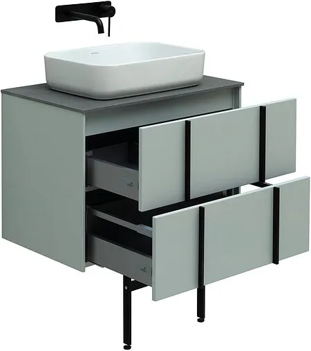 Тумба под умывальник подвесной Allen Brau Reality 70 папирус 1.32004.PWM