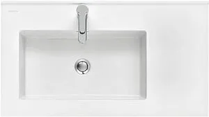 Раковина Aquaton Квадро Про 80 L с полотенцедержателем белый 1A734431QA01L, 2