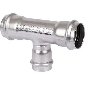 Тройник пресс редукционный 35мм x 28мм x 35мм Sanha NiroSan 9130 69130352835, 4