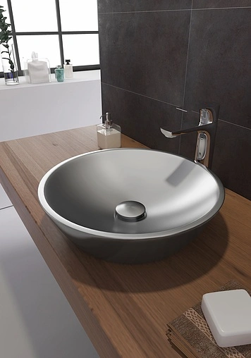 Раковина ISVEA SistemaY Soft 45 платина 10SY66045SV-6D Раковина ISVEA SistemaY Soft 45 платина 10SY66045SV-6D