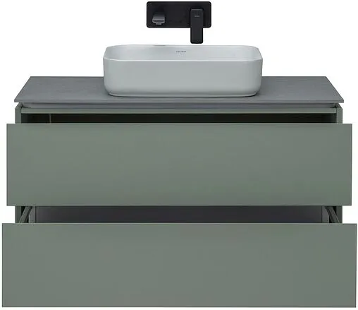 Тумба-умывальник подвесная Allen Brau Infinity 100 олива 1.21003.CGM+