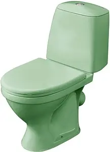 Унитаз-компакт Santeri Соната салатовый 1.P201.2.S04.00B.F, 1