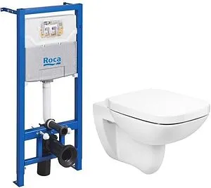 Комплект 4 в 1 Roca Debba Rimless Set 2.4, 1