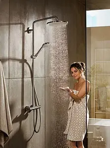 Душевая система с термостатом для душа Hansgrohe Croma Select S 280 1jet хром 26790000 Душевая система с термостатом для душа Hansgrohe Croma Select S 280 1jet хром 26790000, 3