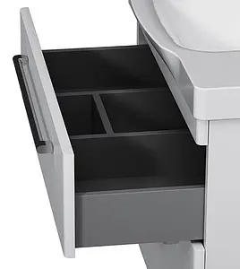 Тумба-умывальник подвесная Am.Pm Like S 80 белый M81FHX0802WG+M80WCC0802WG, 4